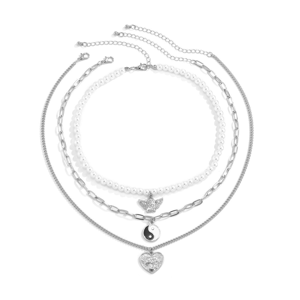 European And American Jewelry Punk Imitation Pearl Beads